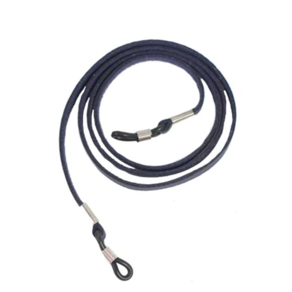 Faux Leather Glasses Cord | Peepers | NAVY - Picture 2 of 6